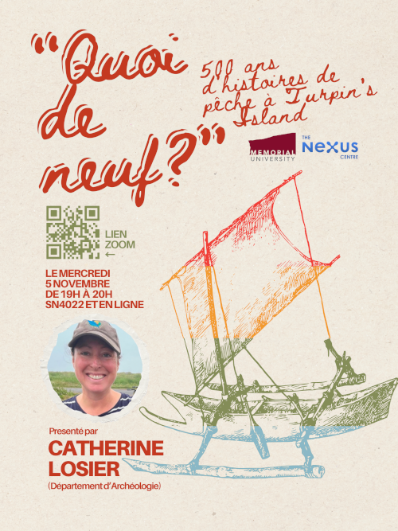 C. Losier 'Quai de neuf' talk Nexus Centre 05112025